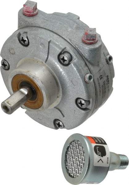 Gast - 3/4 hp Clockwise Hub Air Actuated Motor - 3,000 Max RPM, 1.13" Shaft Length, 4.94" OAL, 1/2" Shaft Diam - Makers Industrial Supply