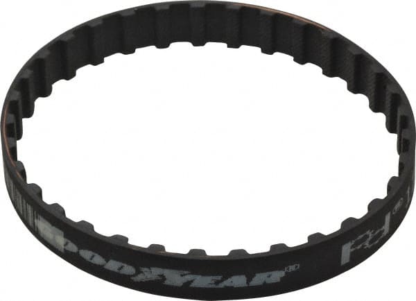 Continental ContiTech - Section L, 1/2" Wide, Timing Belt - Helanca Weave Stretch Nylon, L Series Belts Positive Drive, No. 124L - Makers Industrial Supply