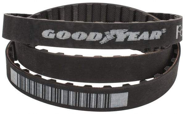 Continental ContiTech - Section L, 1/2" Wide, Timing Belt - Helanca Weave Stretch Nylon, L Series Belts Positive Drive, No. 345L - Makers Industrial Supply