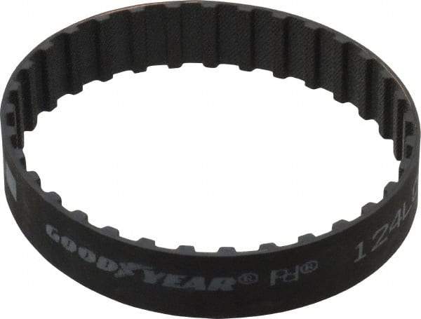 Continental ContiTech - Section L, 3/4" Wide, Timing Belt - Helanca Weave Stretch Nylon, L Series Belts Positive Drive, No. 124L - Makers Industrial Supply