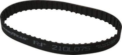 Continental ContiTech - Section L, 3/4" Wide, Timing Belt - Helanca Weave Stretch Nylon, L Series Belts Positive Drive, No. 210L - Makers Industrial Supply