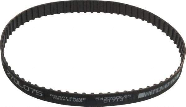 Continental ContiTech - Section L, 3/4" Wide, Timing Belt - Helanca Weave Stretch Nylon, L Series Belts Positive Drive, No. 270L - Makers Industrial Supply