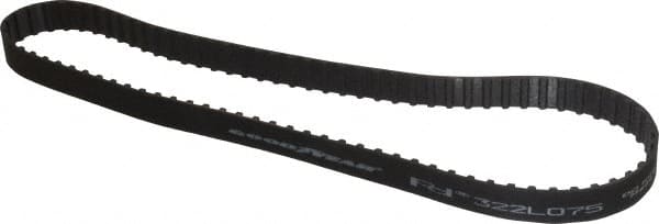 Continental ContiTech - Section L, 3/4" Wide, Timing Belt - Helanca Weave Stretch Nylon, L Series Belts Positive Drive, No. 322L - Makers Industrial Supply