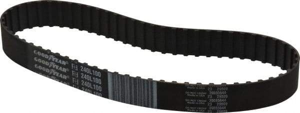 Continental ContiTech - Section L, 1" Wide, Timing Belt - Helanca Weave Stretch Nylon, L Series Belts Positive Drive, No. 240L - Makers Industrial Supply