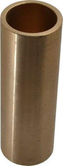 Made in USA - 1-1/8" Inside x 1-3/8" Outside Diam, Cast Bronze Sleeve Bearing - 4" OAL - Makers Industrial Supply