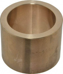 Made in USA - 1-3/4" Inside x 2-1/4" Outside Diam, Cast Bronze Sleeve Bearing - 1-3/4" OAL - Makers Industrial Supply