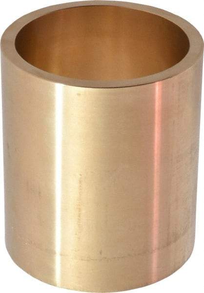 Made in USA - 3" Inside x 3-1/2" Outside Diam, Cast Bronze Sleeve Bearing - 4" OAL - Makers Industrial Supply