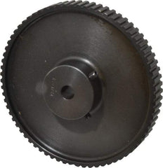 Power Drive - 72 Tooth, 3/8" Inside x 4.564" Outside Diam, Timing Belt Pulley - 1/4, 3/8" Belt Width, 4.584" Pitch Diam, Steel & Cast Iron - Makers Industrial Supply