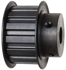 Power Drive - 14 Tooth, 5/8" Inside x 2.174" Outside Diam, Timing Belt Pulley - 3/4, 1" Belt Width, 2.228" Pitch Diam, Steel & Cast Iron - Makers Industrial Supply