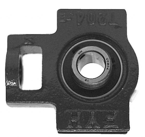 Value Collection - 2-1/4" Wide, Cast Iron Ball Bearing Take Up Unit - 1-3/32" Outside Diam - Makers Industrial Supply