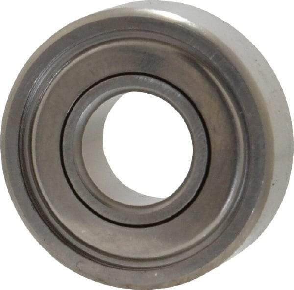 Value Collection - 1/4" Bore Diam, 5/8" OD, Double Shield Miniature Radial Ball Bearing - 0.196" Wide, 1 Row, Round Bore, 128 Lb Static Capacity, 335 Lb Dynamic Capacity - Makers Industrial Supply