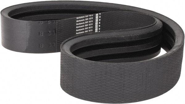 Value Collection - Section B, V-Belt - Neoprene Rubber, Classic Banded, No. B-51 - Makers Industrial Supply