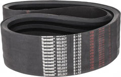 Value Collection - Section B, V-Belt - Neoprene Rubber, Classic Banded, No. B-53 - Makers Industrial Supply