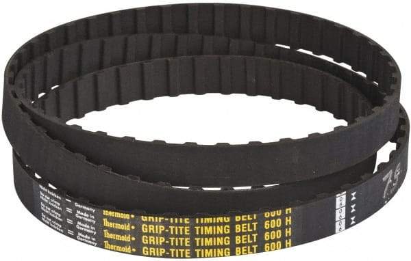 Value Collection - Section H, Timing Belt - Neoprene Rubber, Series H, No. 600H075 - Makers Industrial Supply