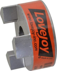 Lovejoy - 3/4" Max Bore Diam, 3/16" x 3/32" Keyway Width x Depth, Flexible Coupling Hub - 2.11" OD, 2.12" OAL, Sintered Iron, Order 2 Hubs & 1 Spider for Complete Coupling - Makers Industrial Supply