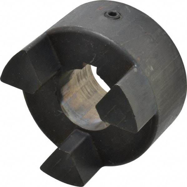 Lovejoy - 1-5/8" Max Bore Diam, Flexible Hub Coupling - 3-3/4" OD, 4-1/2" OAL, Sintered Iron - Makers Industrial Supply