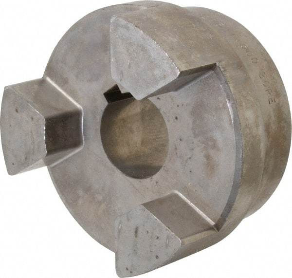 Lovejoy - 1-1/2" Max Bore Diam, Flexible Hub Coupling - 4-1/2" OD, 4.88" OAL, Sintered Iron - Makers Industrial Supply