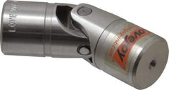 Lovejoy - 1-1/16" Bore Depth, 5,220 In/Lbs. Torque, D-Type Single Universal Joint - 5/8" Inside x 1-1/4" Outside Diam, 3-3/4" OAL - Makers Industrial Supply