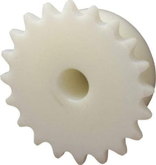 Poly Hi Solidur - 20 Teeth, 3/8" Chain Pitch, Chain Size 35, Roller Chain Sprockets - Makers Industrial Supply