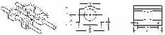 Pacific Bearing - 2" Inside Diam, Closed Twin Pillow Block Linear Bearing - 4-1/16" Overall Height x 6" Overall Width - Makers Industrial Supply