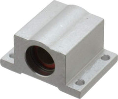 Pacific Bearing - 3/8" ID, 1-3/4" OAW x 1.313" OAL x 0.938" OAH Closed Single Pillow Block - 1-5/16 Inch Overall Length x 15/16 Inch Overall Height x 1-3/4 Inch Width, - Makers Industrial Supply