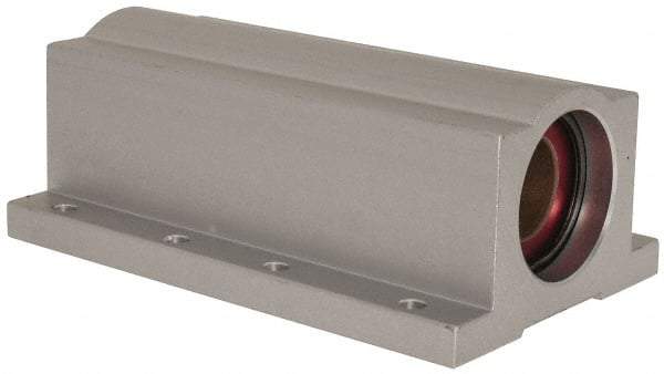 Pacific Bearing - 3/4" ID, 4-1/2" OAL x 1-3/4" OAH Closed Twin Pillow Block - 4-1/2 Inch Overall Length x 1-3/4 Inch Overall Height x 2-3/4 Inch Width, - Makers Industrial Supply