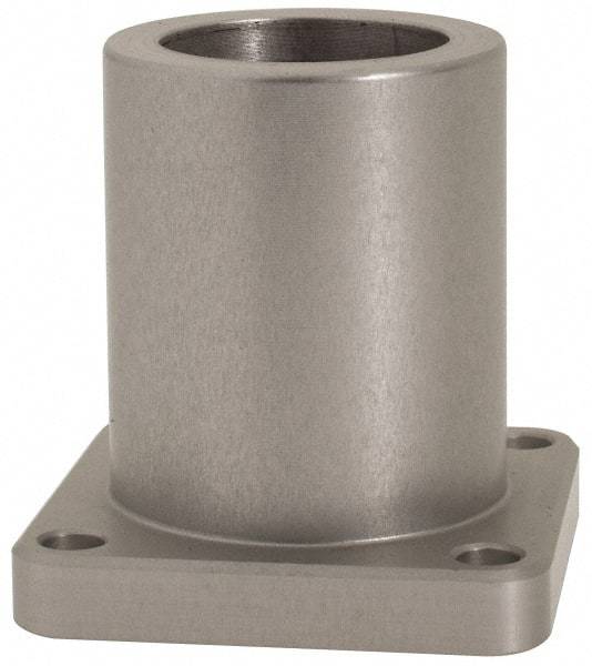 Pacific Bearing - 1/2" ID, 1.63" OAW x 1.687" OALFlange Mounted Bearing - 975 Lb Static Cap - Makers Industrial Supply