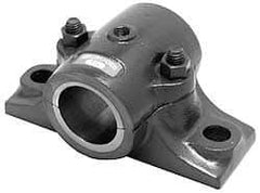 Made in USA - 4-1/4" OALSplit Bearing - Cast Iron - Makers Industrial Supply