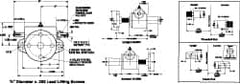 Duff-Norton - 1 Ton Capacity, 6" Lift Height, Upright Mechanical Screw Actuator - Clevis End - Makers Industrial Supply