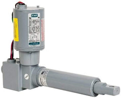 Duff-Norton - 6" Stroke Len, 25% Duty Cycle, 115 Volt, Linear Electromechanical Actuator with Limit Switch - AC Input, 0.58" per Second, 500 Lb Capacity - Makers Industrial Supply