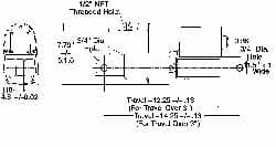 Duff-Norton - 12" Stroke Len, 24% Duty Cycle, 115 Volt, Linear Electromechanical Actuator with Limit Switch - AC Input, 0.67" per Second, 250 Lb Capacity - Makers Industrial Supply