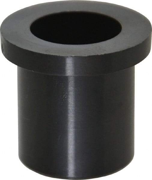 Poly Hi Solidur - 5/8" Inside x 13/16" Outside Diam, Nylon Sleeve Bearing - 1-1/16" Outside Diam, 5/32" Flange Thickness, 1" OAL - Makers Industrial Supply