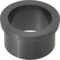 Poly Hi Solidur - 1-1/4" Inside x 1-1/2" Outside Diam, Nylon Sleeve Bearing - 1-3/4" Outside Diam, 0.2" Flange Thickness, 1" OAL - Makers Industrial Supply