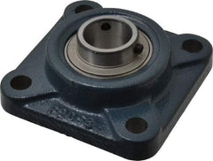 Value Collection - 95mm OAL4-Bolt Metric Flange - 3100 Lb Dyn Cap, Cast Iron - Makers Industrial Supply