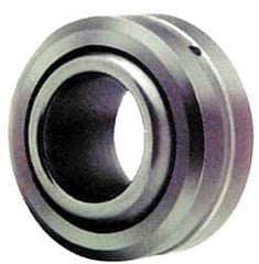 Made in USA - 1/2" Bore Diam, 11,200 Lb Dynamic Capacity, 1/2" Wide, Ball-Joint Spherical Plain Bearing - 1" OD - Makers Industrial Supply