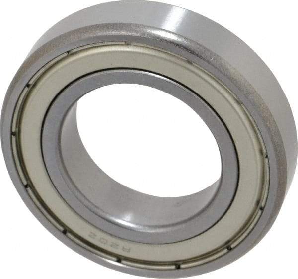 Tritan - 1-1/4" Bore Diam, 2-1/4" OD, Double Shield Deep Groove Radial Ball Bearing - 1/2" Wide, 1 Row, Round Bore, 2,090 Lb Static Capacity, 3,150 Lb Dynamic Capacity - Makers Industrial Supply