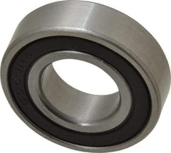 Tritan - 17mm Bore Diam, 35mm OD, Double Seal Deep Groove Radial Ball Bearing - 10mm Wide, 1 Row, Round Bore, 730 Lb Static Capacity, 1,350 Lb Dynamic Capacity - Makers Industrial Supply