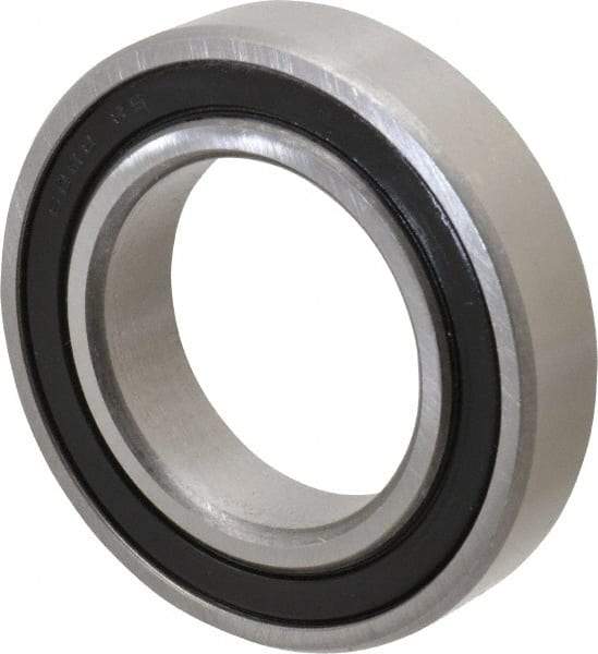 Tritan - 40mm Bore Diam, 68mm OD, Double Seal Deep Groove Radial Ball Bearing - 15mm Wide, 1 Row, Round Bore, 2,590 Lb Static Capacity, 3,750 Lb Dynamic Capacity - Makers Industrial Supply