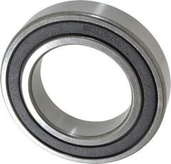 Tritan - 45mm Bore Diam, 75mm OD, Double Seal Deep Groove Radial Ball Bearing - 16mm Wide, 1 Row, Round Bore, 3,400 Lb Static Capacity, 4,720 Lb Dynamic Capacity - Makers Industrial Supply