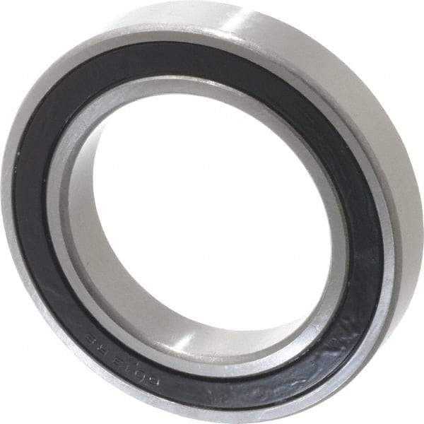 Tritan - 65mm Bore Diam, 100mm OD, Double Seal Deep Groove Radial Ball Bearing - 18mm Wide, 1 Row, Round Bore, 5,850 Lb Static Capacity, 6,850 Lb Dynamic Capacity - Makers Industrial Supply