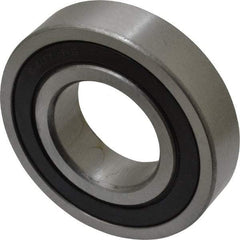 Tritan - 35mm Bore Diam, 72mm OD, Double Shield Deep Groove Radial Ball Bearing - 17mm Wide, 1 Row, Round Bore, 3,400 Lb Static Capacity, 5,800 Lb Dynamic Capacity - Makers Industrial Supply