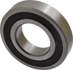 Tritan - 40mm Bore Diam, 80mm OD, Double Seal Deep Groove Radial Ball Bearing - 18mm Wide, 1 Row, Round Bore, 4,000 Lb Static Capacity, 6,500 Lb Dynamic Capacity - Makers Industrial Supply