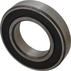 Tritan - 55mm Bore Diam, 100mm OD, Double Seal Deep Groove Radial Ball Bearing - 21mm Wide, 1 Row, Round Bore, 6,500 Lb Static Capacity, 9,750 Lb Dynamic Capacity - Makers Industrial Supply