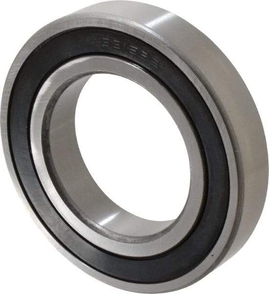 Tritan - 75mm Bore Diam, 130mm OD, Double Seal Deep Groove Radial Ball Bearing - 25mm Wide, 1 Row, Round Bore, 11,100 Lb Static Capacity, 14,900 Lb Dynamic Capacity - Makers Industrial Supply