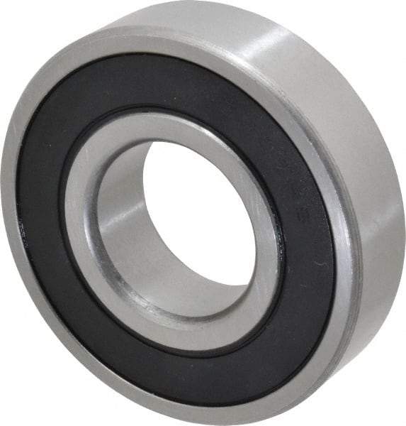 Tritan - 35mm Bore Diam, 80mm OD, Double Seal Deep Groove Radial Ball Bearing - 21mm Wide, 1 Row, Round Bore, 4,300 Lb Static Capacity, 7,500 Lb Dynamic Capacity - Makers Industrial Supply