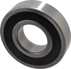 Tritan - 45mm Bore Diam, 100mm OD, Double Seal Deep Groove Radial Ball Bearing - 25mm Wide, 1 Row, Round Bore, 7,200 Lb Static Capacity, 11,900 Lb Dynamic Capacity - Makers Industrial Supply