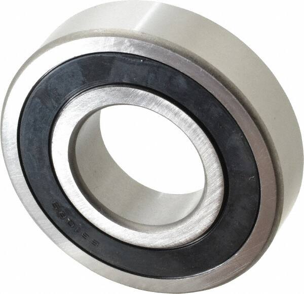 Tritan - 50mm Bore Diam, 110mm OD, Double Seal Deep Groove Radial Ball Bearing - 27mm Wide, 1 Row, Round Bore, 8,600 Lb Static Capacity, 13,900 Lb Dynamic Capacity - Makers Industrial Supply