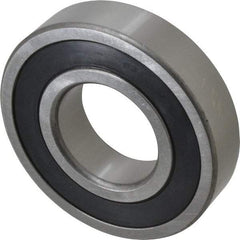 Tritan - 60mm Bore Diam, 130mm OD, Double Seal Deep Groove Radial Ball Bearing - 31mm Wide, 1 Row, Round Bore, 11,700 Lb Static Capacity, 18,400 Lb Dynamic Capacity - Makers Industrial Supply