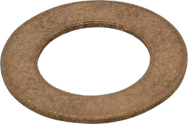 Boston Gear - 0.753" Inside x 1-1/4" Outside Diam, 1/16" Thick, Bronze SAE-841 Thrust Bearing - Makers Industrial Supply