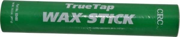 CRC - TrueTap Wax Stick, 16 oz Tube Cutting & Tapping Fluid - Wax, For Drilling, Reaming, Sawing, Shearing, Threading, Turning - Makers Industrial Supply